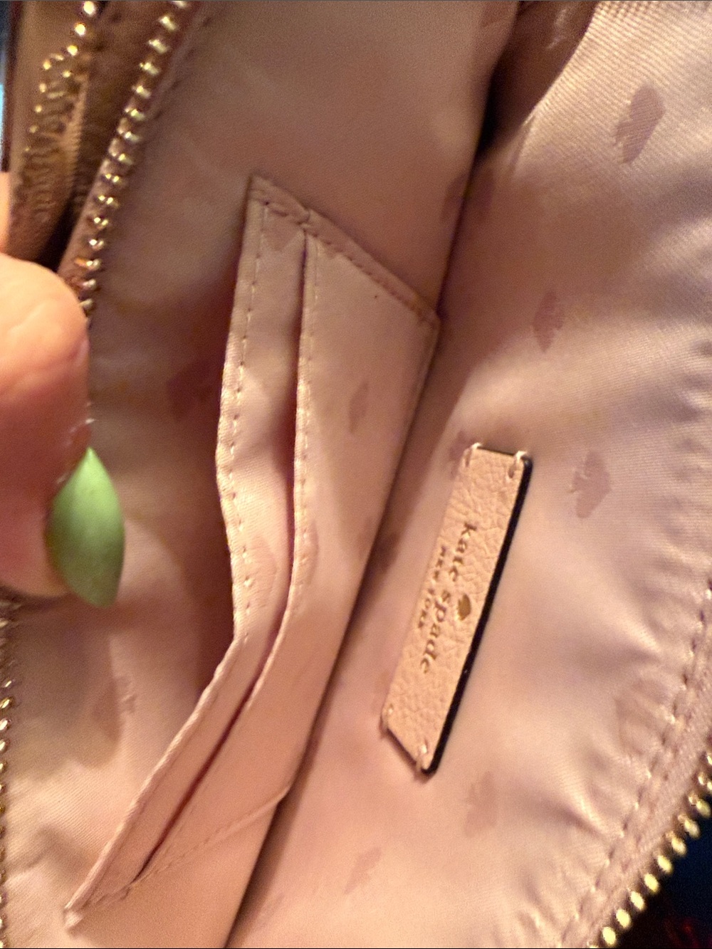 kate spade Pink and Black Minnie Mouse Crossbody Bag - Picture 8 of 9